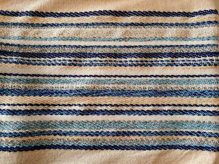 Tallit Set, Prayer Shawl, Jewish Prayer Shawl, Handwoven Tallit, Cotton Tallit, Wedding Tallit, Tallit Man, White Prayer Shawl, Judaica