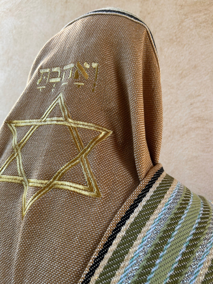 ) טלית כותנהבעבודת יד - ואהבת