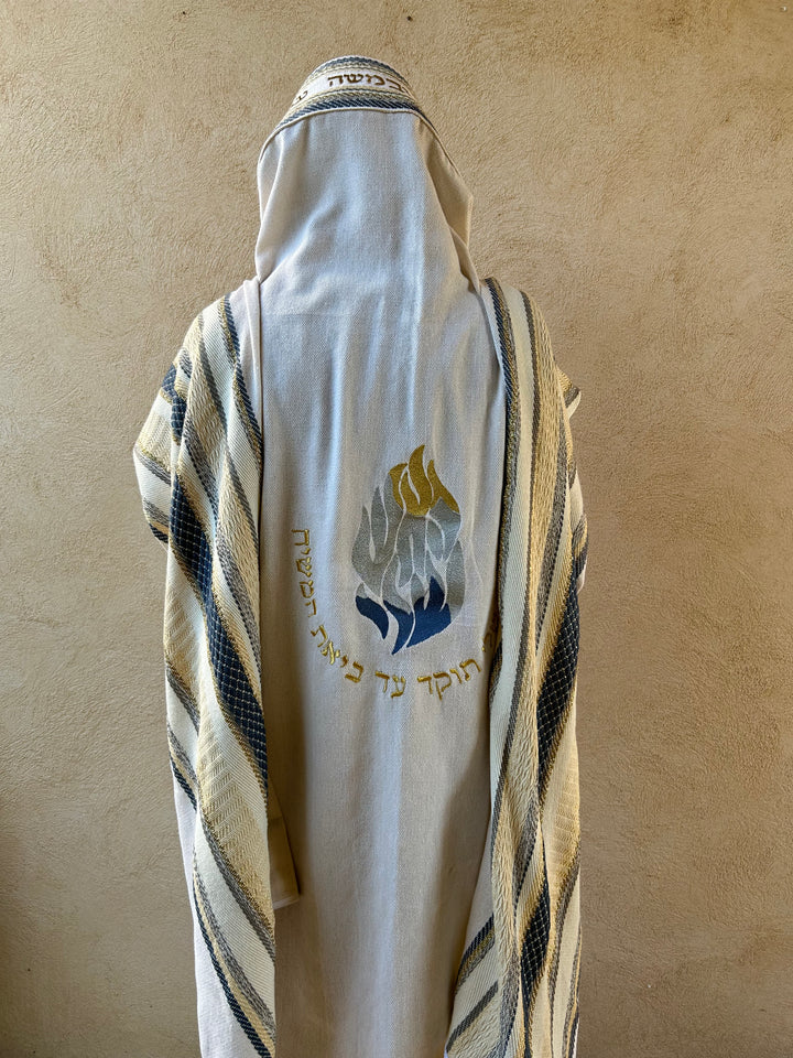 סט טלית מלכות - האש שלי