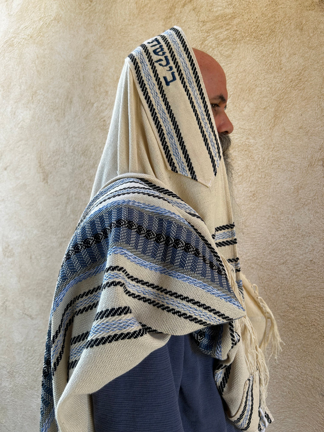 סט טלית בעבודת יד - עומר