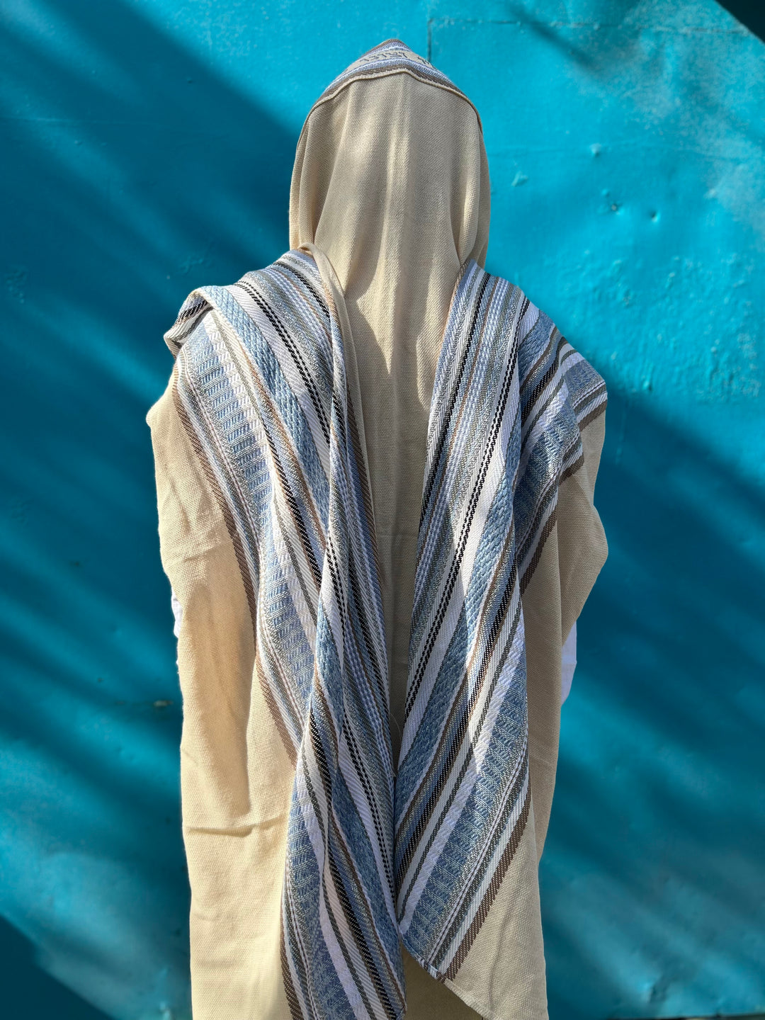 טלית בעבודת יד - מיכאל