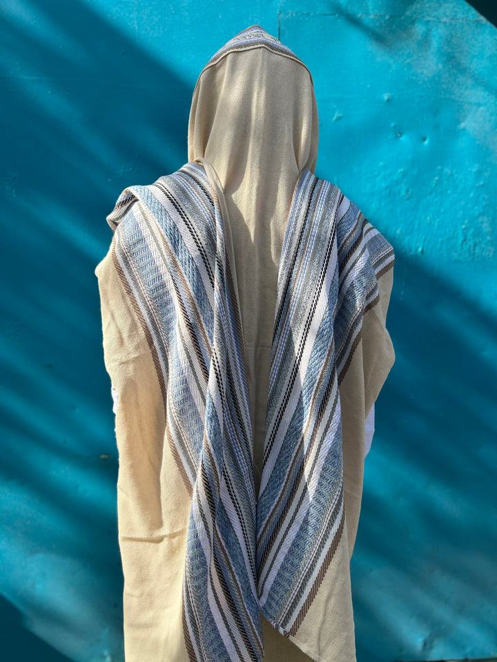 טלית בעבודת יד - מיכאל