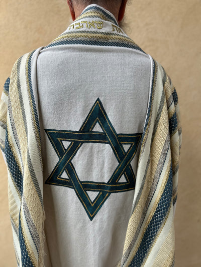 טלית מלכות מגן דוד
