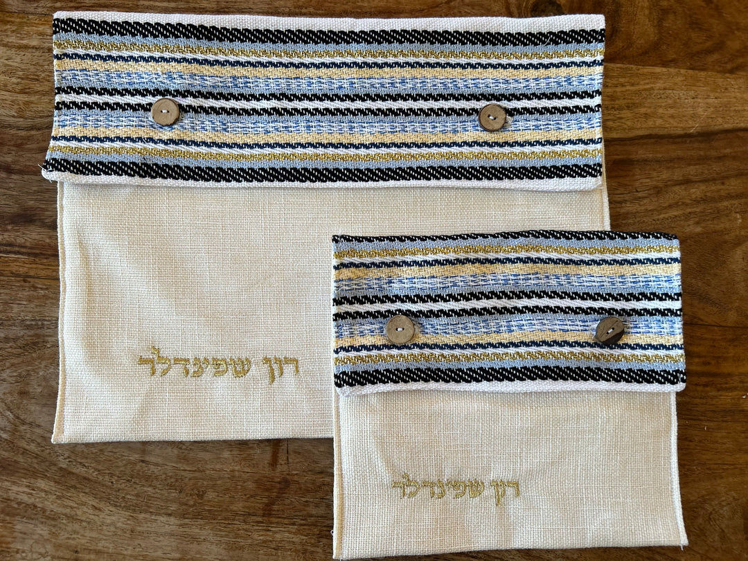סט טלית משולבת -שמעון