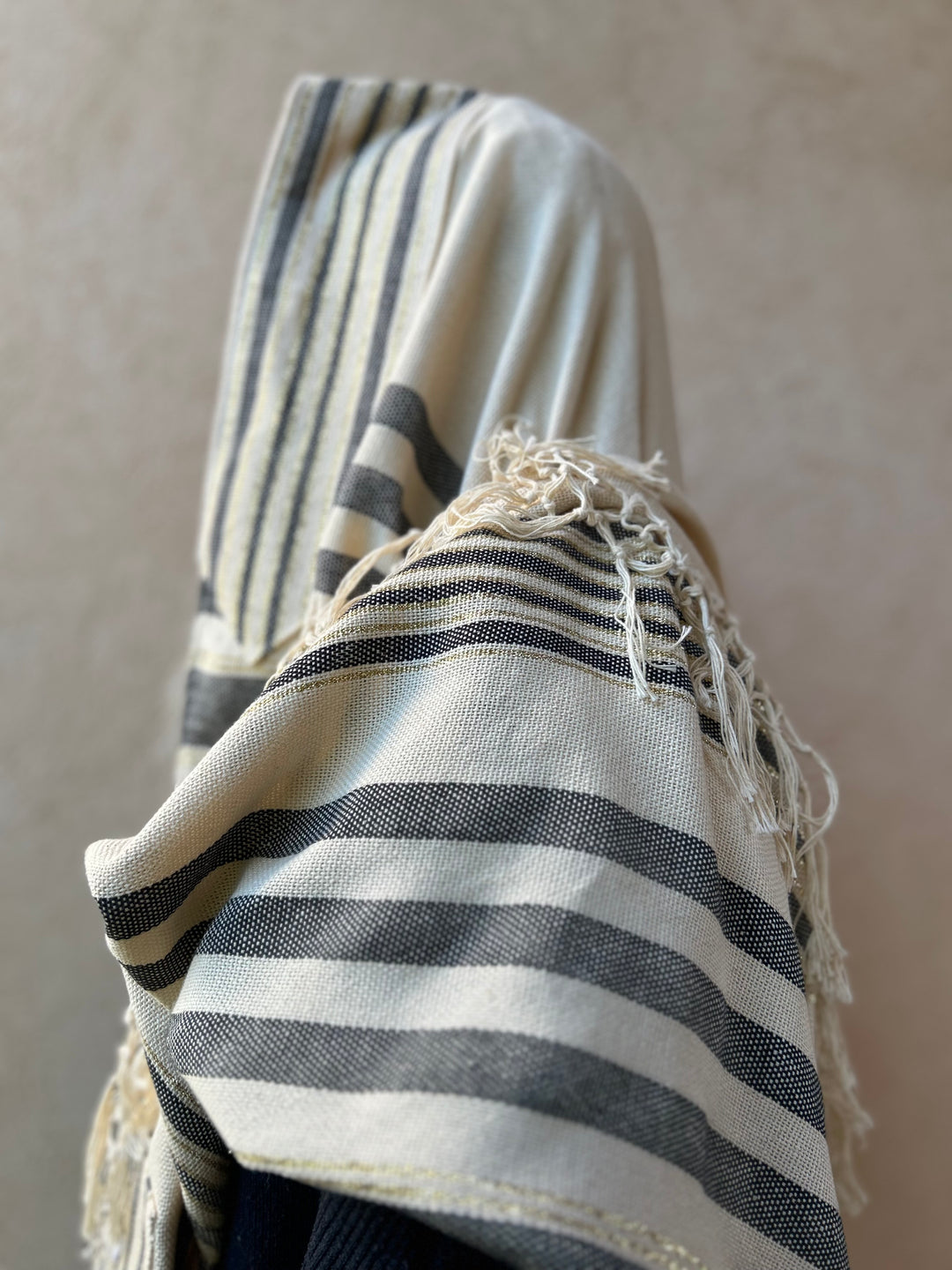 טלית תימנית בעבודת יד