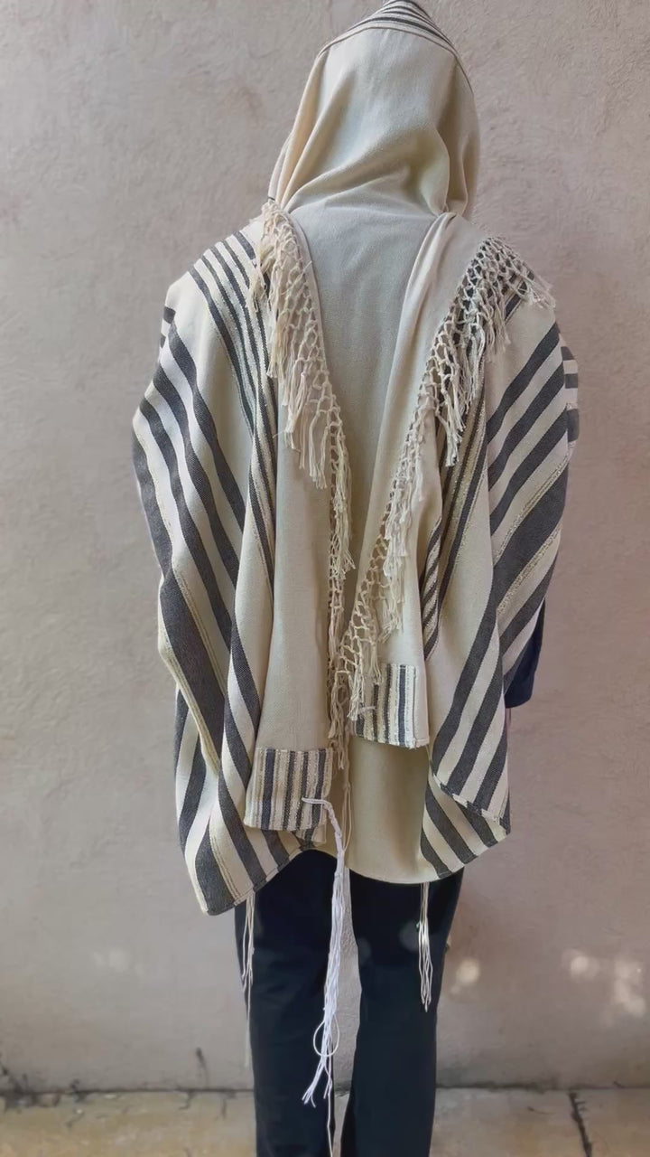 טלית תימנית בעבודת יד