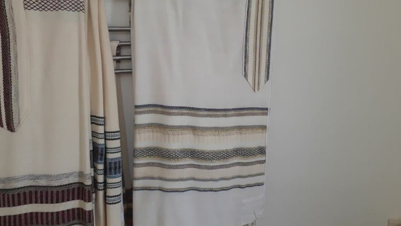 טלית בעבודת יד - מלכות
