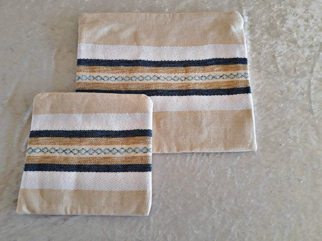 Jewish Prayer Bag, Judaica, Bar Mitzvah, Tallit Bag, Tefillin Bag, Cotton Tefillin Bag, Jewish Gift, Woven Tallit Bag, Tefillin Case