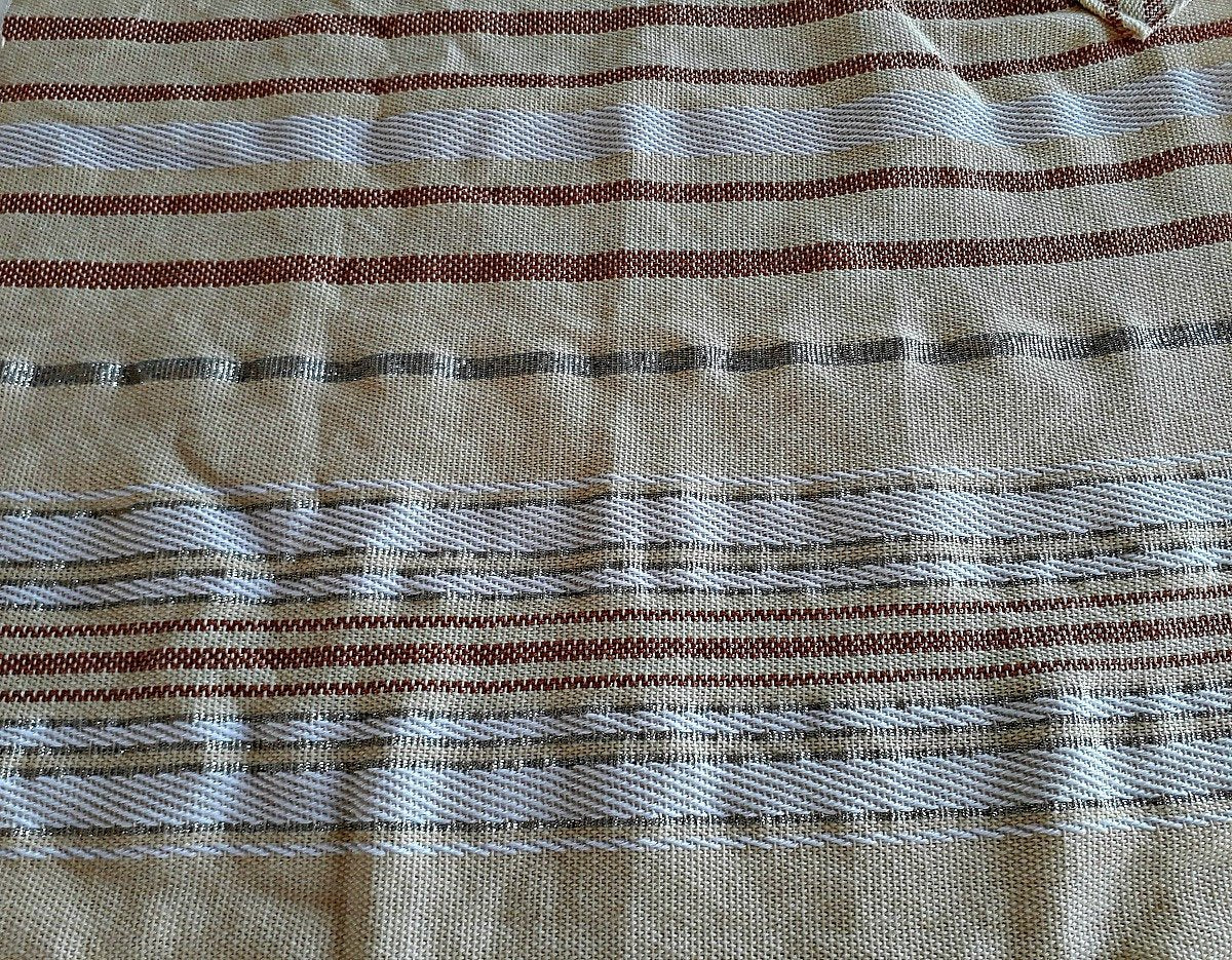 Tallit Set, Judaica, Jewish Gift, Jewish Prayer Shawl, Handwoven Tallit, Cotton Tallit, Wedding Talit Set, White Prayer Shawl, High Holidays