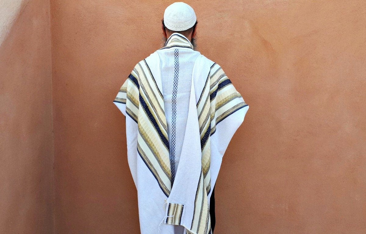 טלית בעבודת יד - מלכות