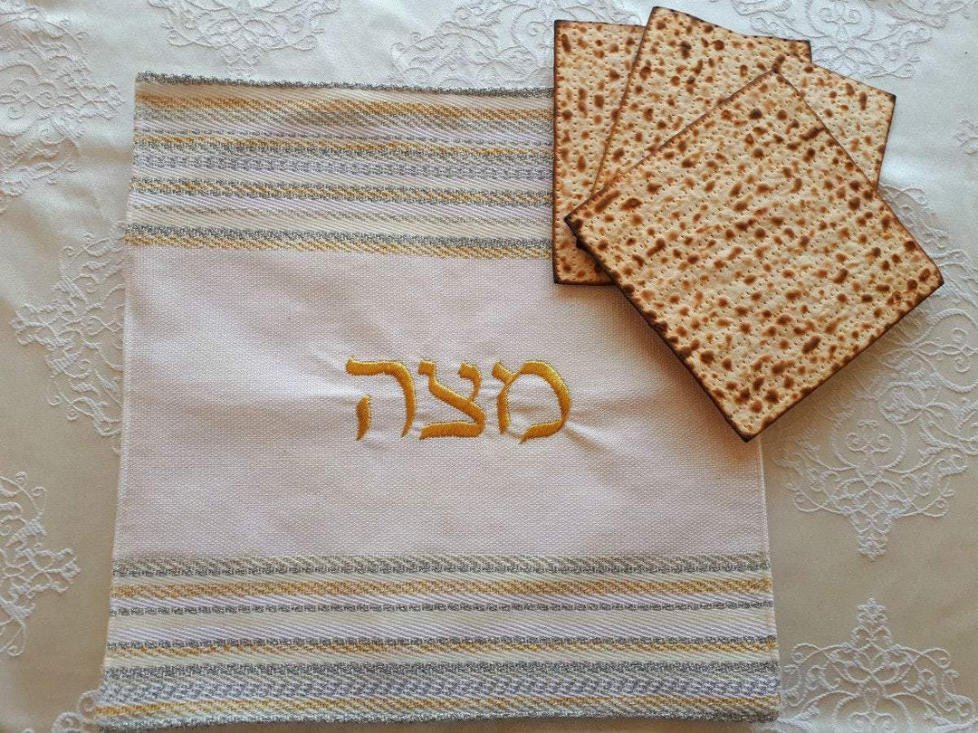 כיסוי מצה בעבודת יד - מתנה לפסח