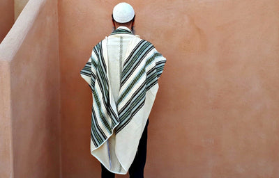 Jewish Prayer Shawl, Custom Tallit, High Holidays, Judaica Gift, Jewish Wedding, Cotton Tallit, Tallit For Man, Tallis, White Prayer Shawl