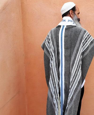 Custom Tallit, Jewish Gift Judaica, Jewish Wedding, Woven Tallit, Jewish Prayer Shawl, Cotton Tallit, Israeli Tallit Handmade, Tallis Man