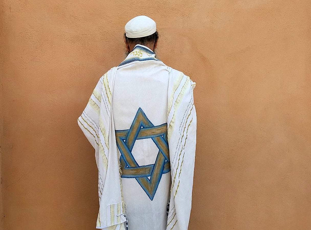 Tallit Set, Jewish Wedding, Magen David Tallit, Woven Tallit Custom, Jewish Prayer Shawl, Cotton Tallit Israeli, Tallit For Man, Jewish Gift