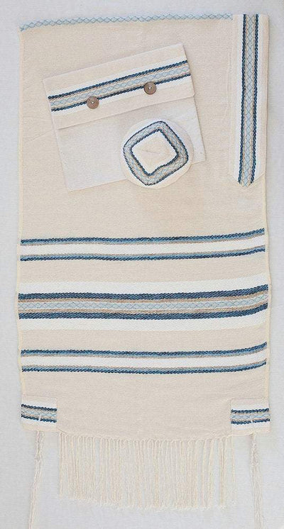 Prayer Shawl, High Holidays, Jewish Prayer Shawl, Jewish Wedding, Cotton Tallit, Tallit For Man, Tallis, White Prayer Shawl, Tallit Set