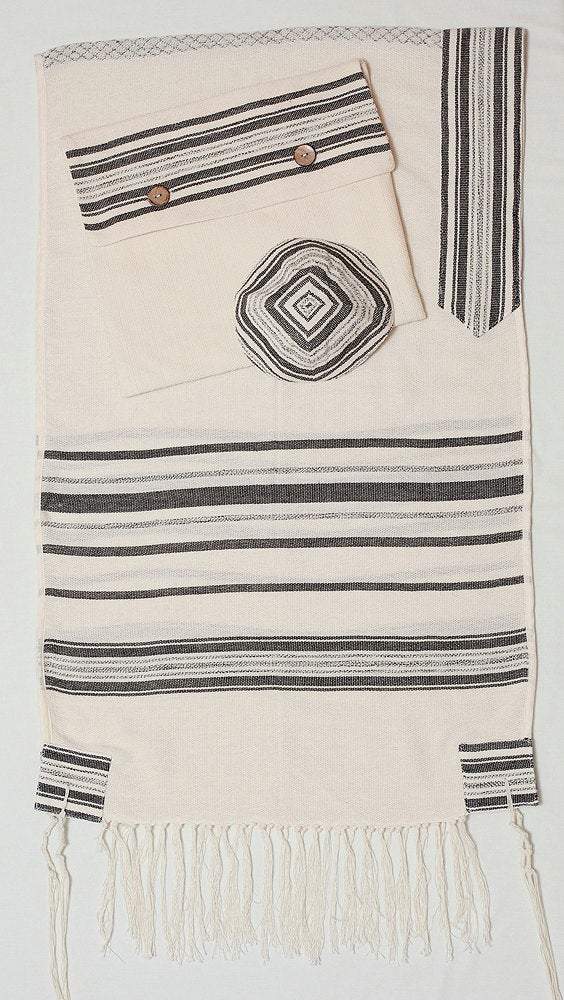 Prayer Shawl, High Holidays, Jewish Prayer Shawl, Jewish Wedding, Cotton Tallit, Tallit For Man, Tallis, White Prayer Shawl, Tallit Set