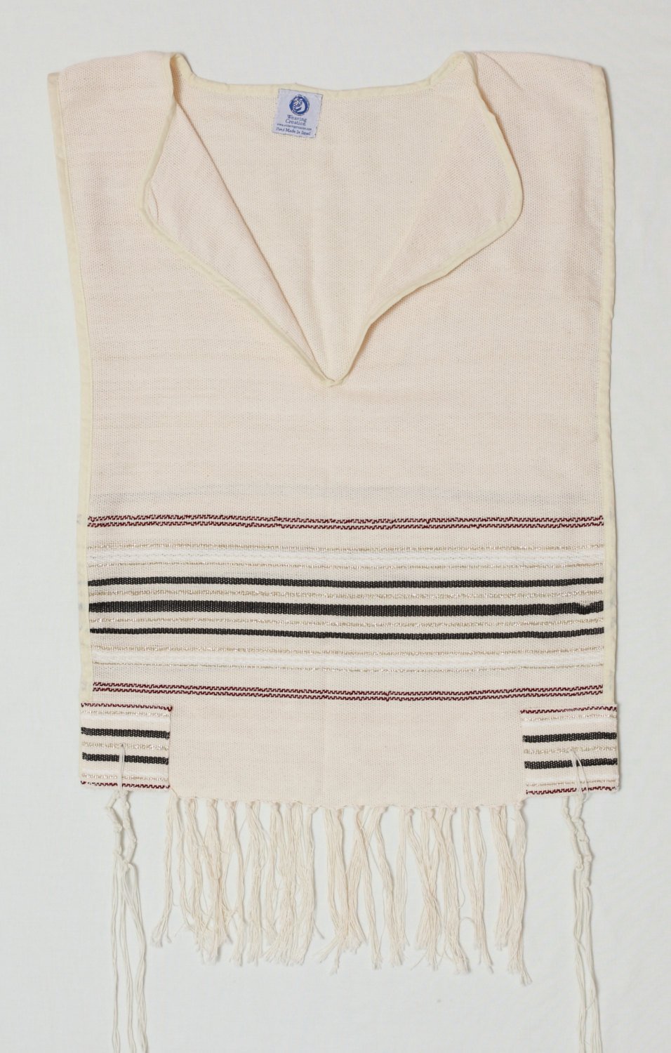 Jewish Gift, Judaica Gift, Tallit Katan, Woven Tallit, Jewish Prayer Shawl, Cotton Tallit, Tallits Man, Tallis, Bar Mitzvah Gift,  Tzitzit